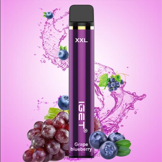 IGET Vape Sale XXL - 1800 PUFFS B2066552 Grape Blueberry
