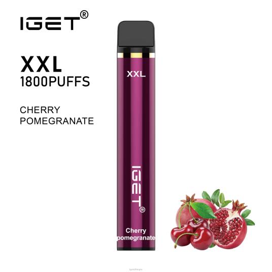 IGET Sale XXL B206650 Cherry Pomegranate