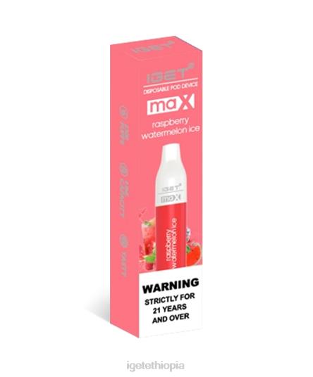 IGET Vape Flavours Max B206690 Raspberry Watermelon Ice
