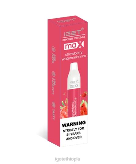 Online IGET Vapes Max B206692 Strawberry Watermelon Ice