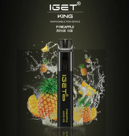 IGET Vape Price KING - 2600 PUFFS B2066599 Pineapple Juice Ice