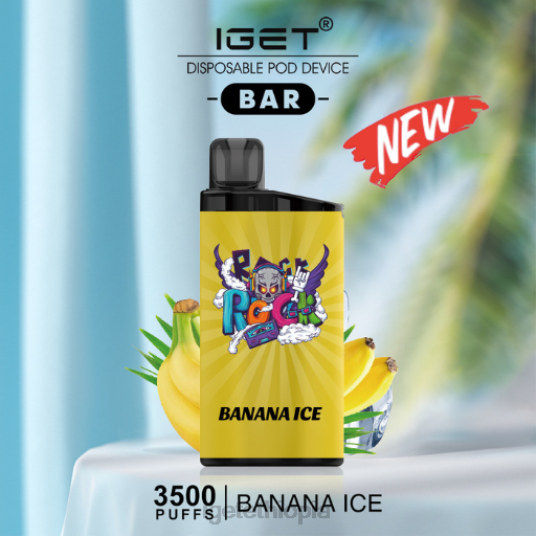 IGET Wholesale BAR - 3500 PUFFS B2066469 Banana Ice