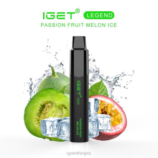 IGET Wholesale LEGEND - 4000 PUFFS B2066639 Passionfruit Melon Ice