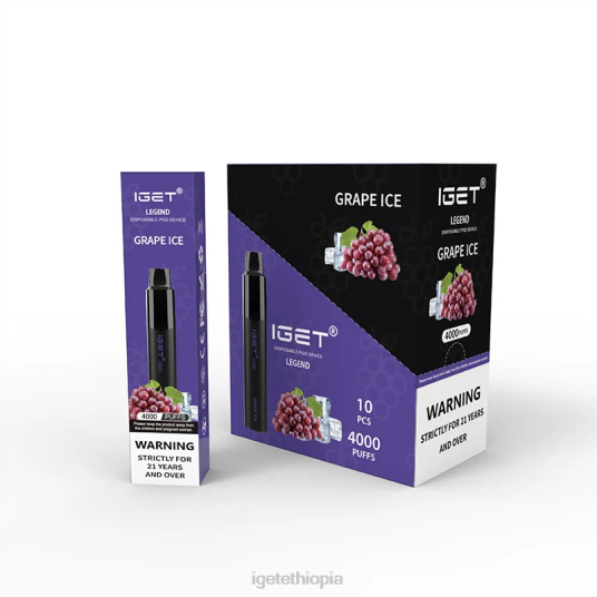 IGET Vape Sale Legend 4000 Puffs B2066331 Grape Ice