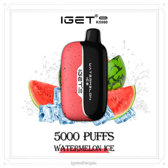 IGET Wholesale Moon 5000 Puffs B2066218 Watermelon Ice