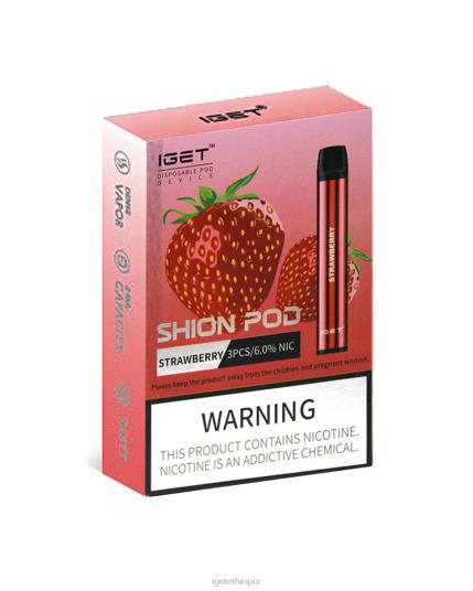 3 x IGET Sale Shion B206627 Strawberry