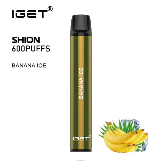 3 x IGET Vape Flavours Shion B20662 Banana Ice