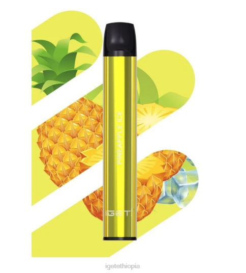 Online IGET Vapes SHION - 600 PUFFS B2066544 Pineapple Ice